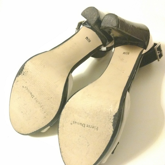 Pierre Dumas  patent leather sandal - Picture 4 of 5